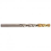 YG-1 D2GP187225 - #32 x 1-5/8 x 2-3/4 HSS(M42) JOBBERS LENGTH STRAIGHT SHANK GOLD-P DRILLS (10PCS)