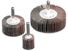 CGW Abrasives 37098 - Aluminum Oxide Flap Wheels, 1/4" Shank