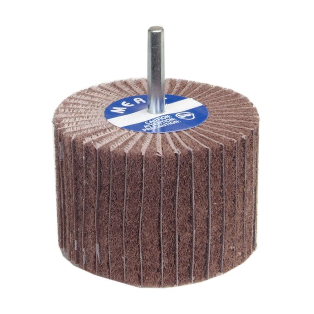 3 x 1 x 1/4 In. Non-Woven Interleaf Flap Wheel 120 Grit AO VF Grit