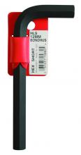 Bondhus 15868 - 6mm Hex L-wrench - Short - Tagged & Barcoded