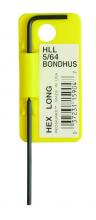 Bondhus 15904 - 5/64" Hex L-wrench - Long - Tagged & Barcoded