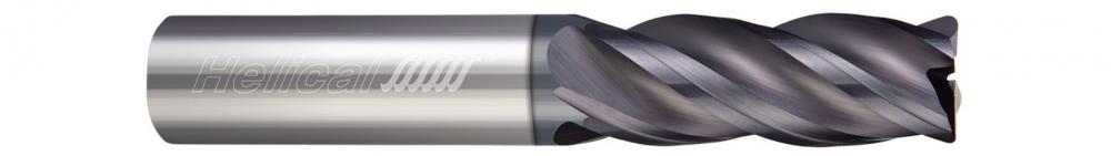 HSV-S-40187-R.010 End Mills for Steels - 4 Flute - Corner Radius - Variable Pitch