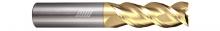 Helical Solutions 03677 - H45AL-M-30750 End Mills for Aluminum - 3 Flute - Square - 45° Helix