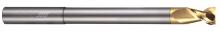 Helical Solutions 02105 - H45AL-RN-S-20250 End Mills for Aluminum - 2 Flute - Square - 45° Helix - Reduced Neck