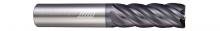 Helical Solutions 34077 - HEV-R-50187-R.010 End Mills for Steels - 5 Flute - Corner Radius - Variable Pitch