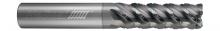 Helical Solutions 84200 - HVAL-C-030-50125-R.010 End Mills for Aluminum - 5 Flute - Corner Radius - Chipbreaker Rougher - Vari