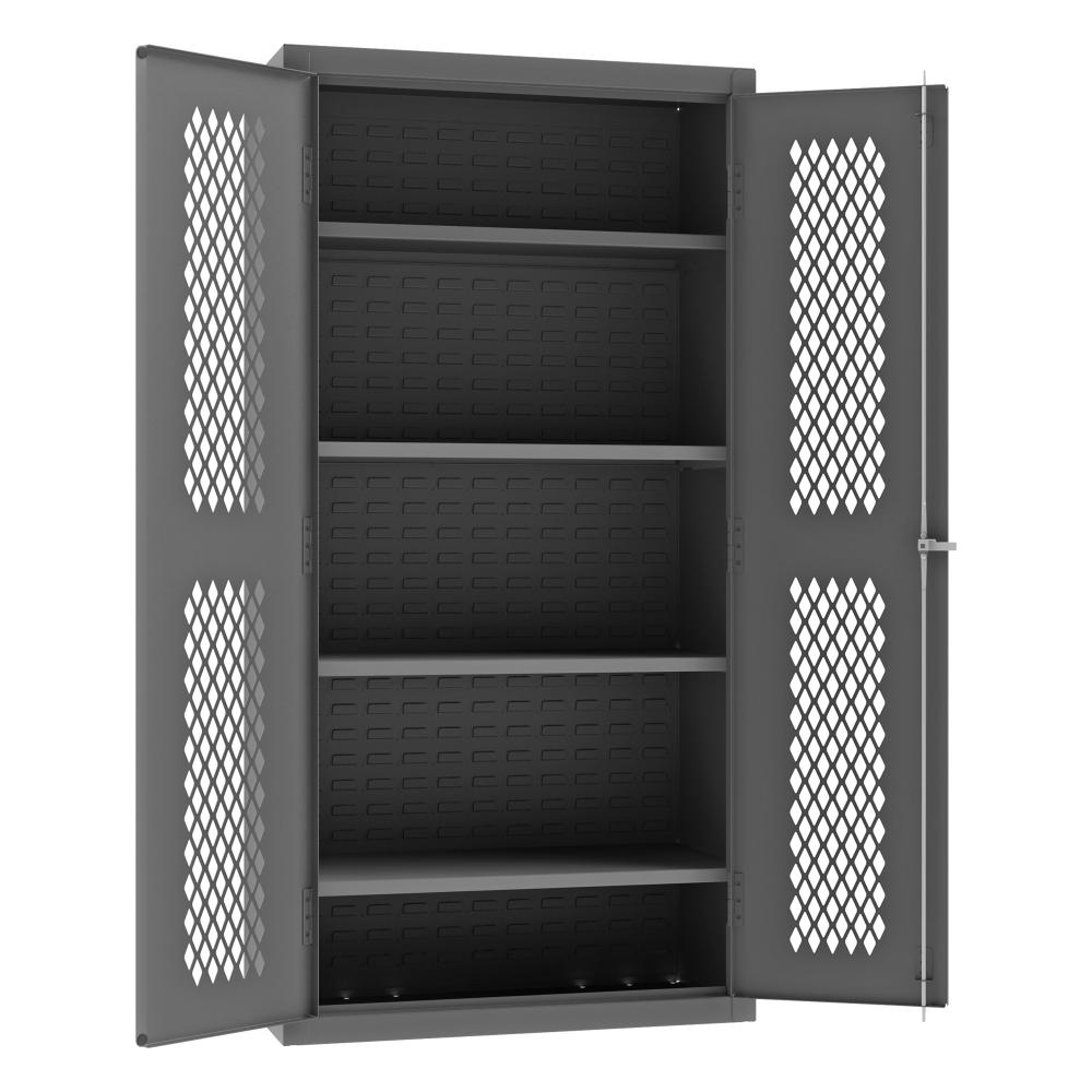 Ventilated Cabinet, 4 Shelves