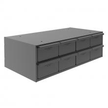 Durham Manufacturing 003-95 - 8 Drawers, 11-5/8" Deep, Gray