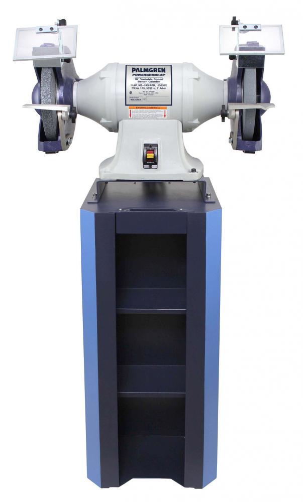 10&#34; Variable Speed Bench Grinder/Pedestal Dust Collector Combo