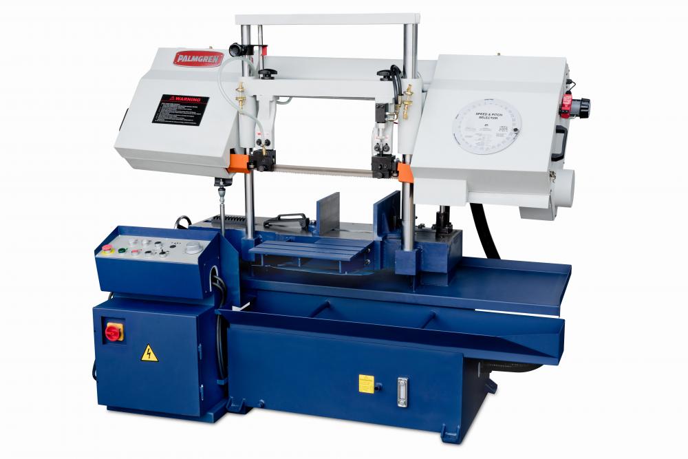 10&#34; Semi-Automatic Dual Post Band Saw