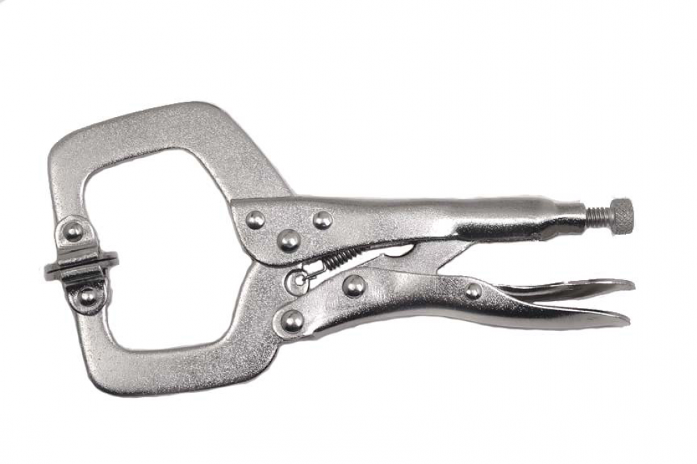 9&#34; Locking Pliers C-Clamp with Swivel Pad