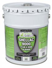 Rust-Oleum Industrial 334376 - Rust-Oleum EnviroShield Shellac 9000 Stain & Odor Blocker - White, 5 Gallon