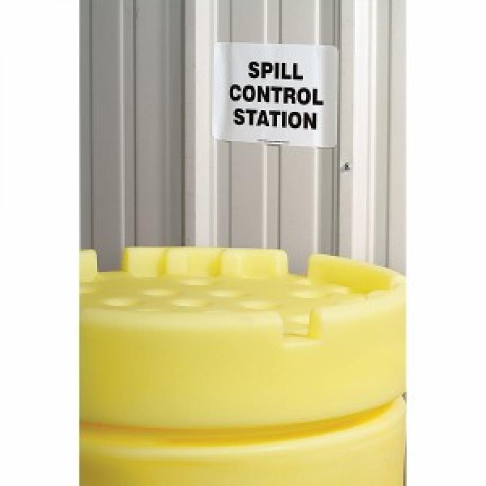 Spill Control Station Sign