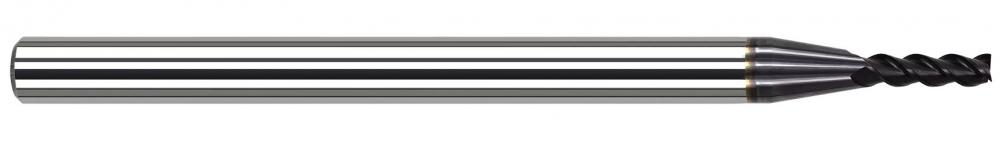 3 FL - 0.0620&#34; (1/16) Cutter DIA x 0.0100&#34; Radius x 0.0930&#34; (3/32) LOC  - AlTiN Coated