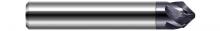 Harvey Tool 851416-C3 - 0.2500" (1/4) Shank DIA x 20° per side - 5 Helical FL - AlTiN Coated