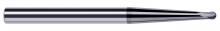 Harvey Tool 922316-C6 - 2 FL - 0.2500" (1/4) Cutter DIA x 0.2000" LOC x 5° 0.9140" Taper Reach  - AlTiN Nano Coa