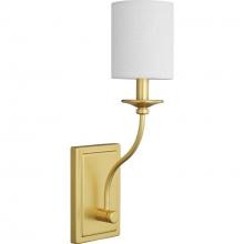  P710018-012 - Bonita Collection Satin Brass One-Light Wall Sconce